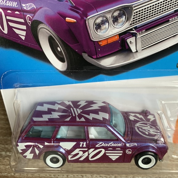 Hot Wheels 1971 Datsun Bluebird 510  71 70s Station Wagon Hotwheels Car 2023 New - Picture 5 of 5